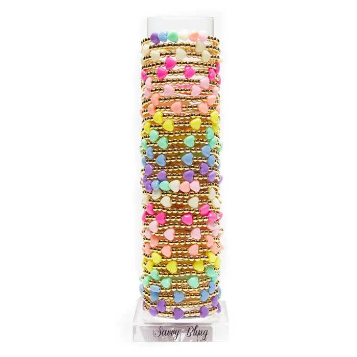 Bracelets Savvy Bling Savvy Bling Kids Heart Bracelet