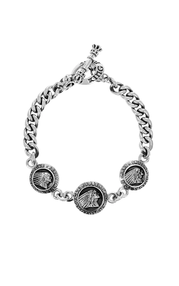 Indian Motorcycle Charm Bracelet King Baby Bracelets