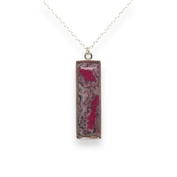 Necklaces Detroit Graffiti Nechelle Necklace Silver