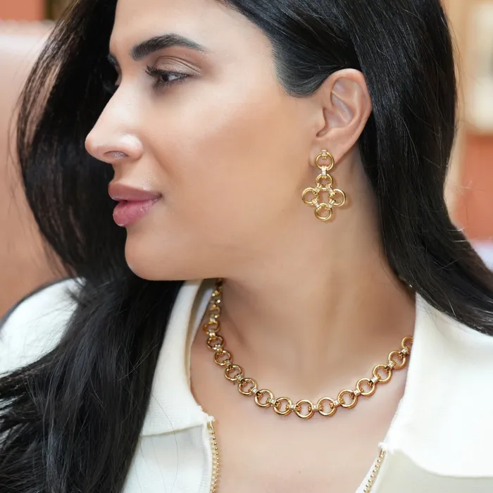 Necklaces Fancy Bar Chain Style Necklace 166ctw Paul Morelli
