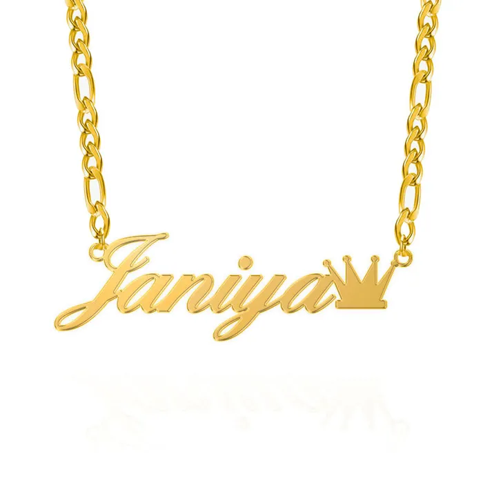 Necklaces YNYS Royal Name Necklace