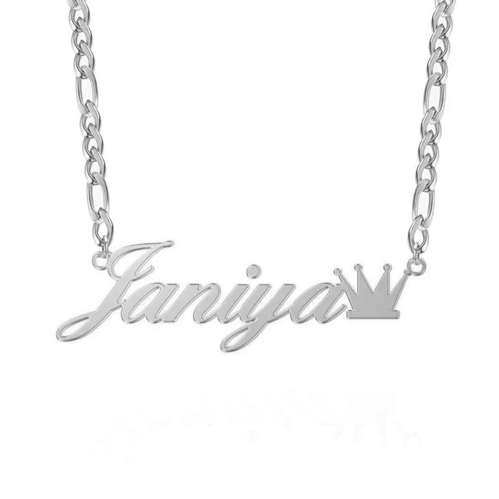 Necklaces YNYS Royal Name Necklace