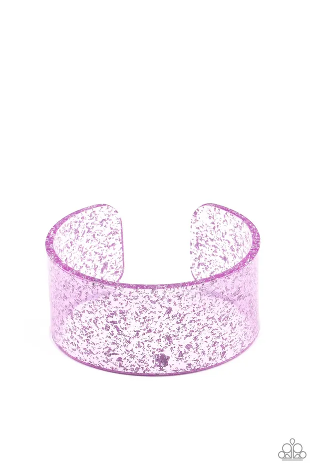 Paparazzi Snap Crackle Pop Purple Bracelet A Finishing Touch Jewelry Bracelets