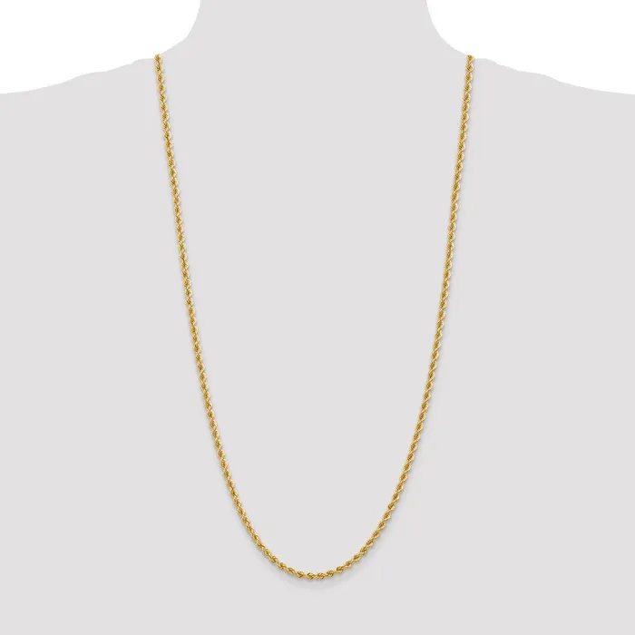 10k Yellow Gold 365 mm Regular Rope Chain 173 grams Qgold PreStyled Sets 10k Yellow Gold 365 mm Regular Rope Chain 173 grams Qgold PreStyled Sets