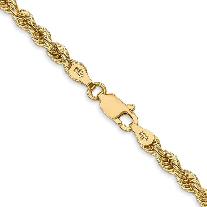 10k Yellow Gold 365 mm Regular Rope Chain 173 grams Qgold PreStyled Sets 10k Yellow Gold 365 mm Regular Rope Chain 173 grams Qgold PreStyled Sets