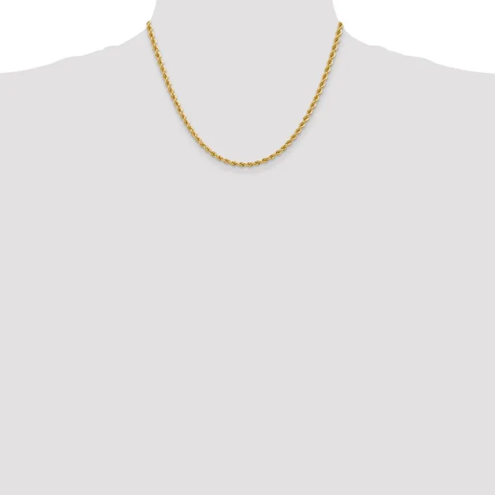 10k Yellow Gold 365 mm Regular Rope Chain 173 grams Qgold PreStyled Sets 10k Yellow Gold 365 mm Regular Rope Chain 173 grams Qgold PreStyled Sets