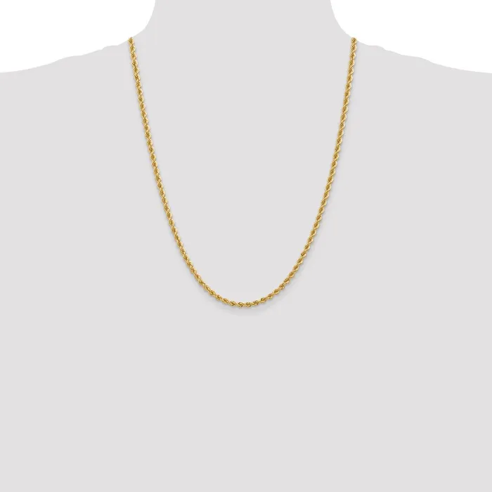 10k Yellow Gold 365 mm Regular Rope Chain 173 grams Qgold PreStyled Sets 10k Yellow Gold 365 mm Regular Rope Chain 173 grams Qgold PreStyled Sets