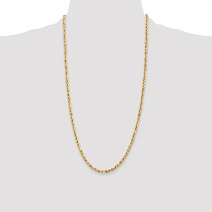 10k Yellow Gold 365 mm Regular Rope Chain 173 grams Qgold PreStyled Sets 10k Yellow Gold 365 mm Regular Rope Chain 173 grams Qgold PreStyled Sets