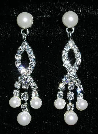 4022 14017 Crosswed Waterfall Earrings Earrings