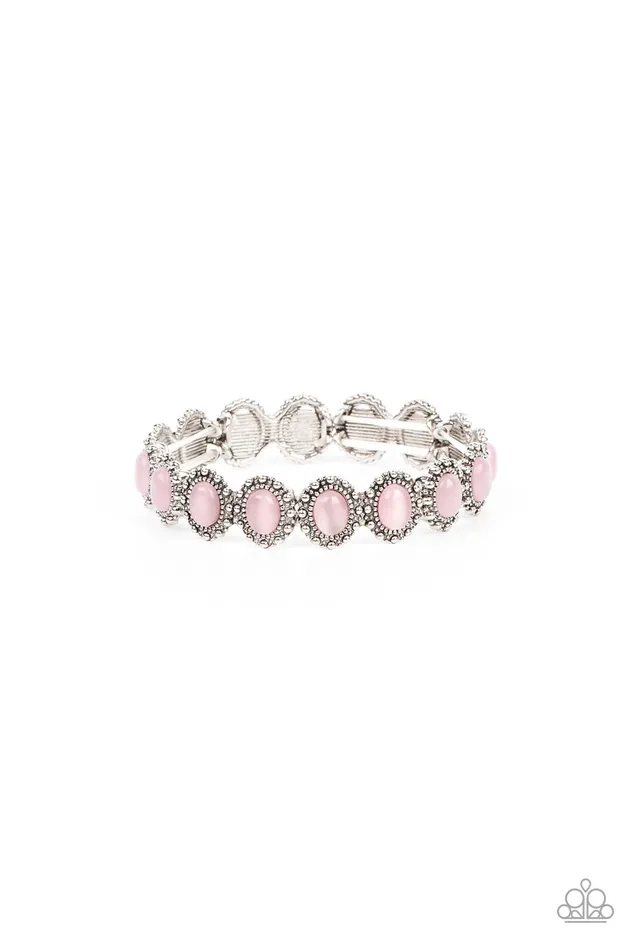 Bracelets Paparazzi Accessories Sweet Oblivion Pink Cats Eye Silver Stretchy Bracelet Paparazzi Bracelets Paparazzi Accessories Sweet Oblivion Pink Cats Eye Silver Stretchy Bracelet Paparazzi