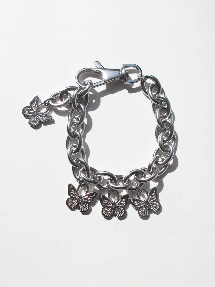 Bracelets THE MULTI BUTTERFLY CHAIN BRACELET Rimor Jewelry
