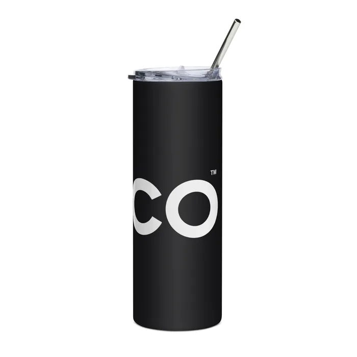 COCO Black Stainless Steel Tumbler Rich Yachty Bracelets