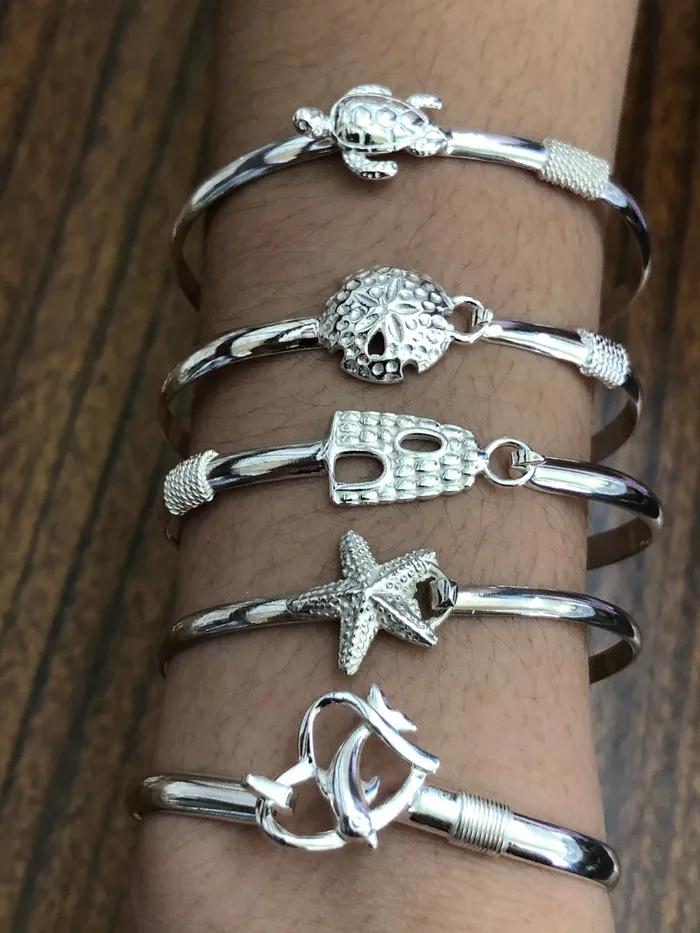 Johnny jeweler stcroix Bracelets Sterling silver 925 sugar mill kids bracelet Johnny jeweler stcroix Bracelets Sterling silver 925 sugar mill kids bracelet