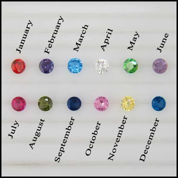 Necklaces Walker Metalsmiths Celtic Jewelry Love knot Birthstone Necklace in Silver