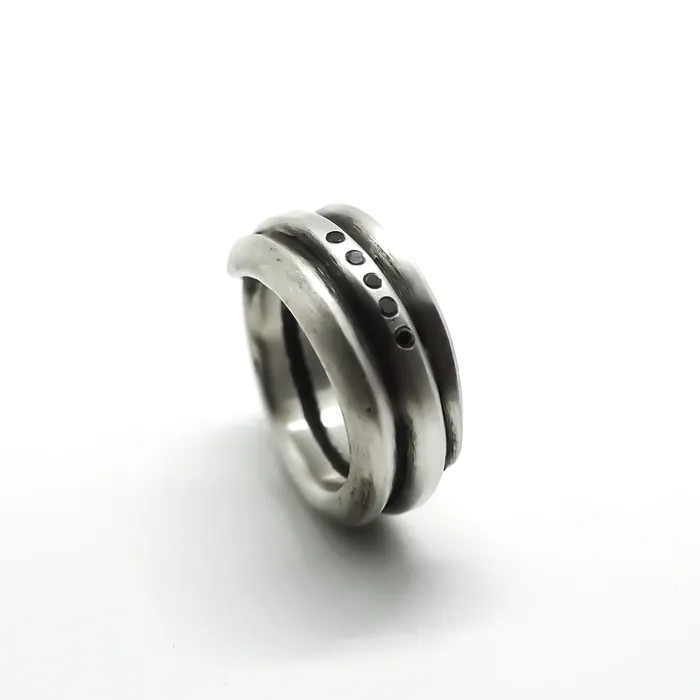 OSSOSS Rings ACUARIO DIAMOND RING