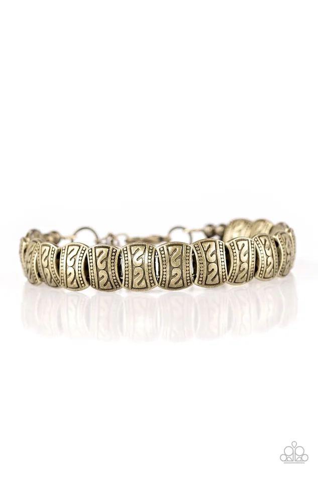 Paparazzi Accessories Bracelets Paparazzi Montezuma Mountains Brass Tribal Bracelet Paparazzi Accessories Bracelets Paparazzi Montezuma Mountains Brass Tribal Bracelet