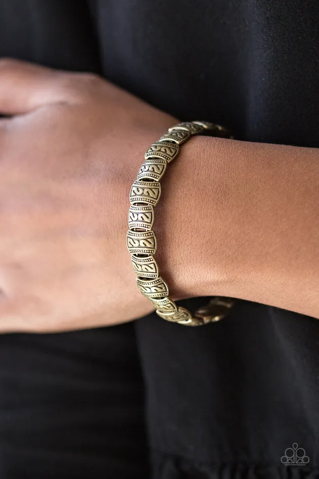 Paparazzi Accessories Bracelets Paparazzi Montezuma Mountains Brass Tribal Bracelet Paparazzi Accessories Bracelets Paparazzi Montezuma Mountains Brass Tribal Bracelet