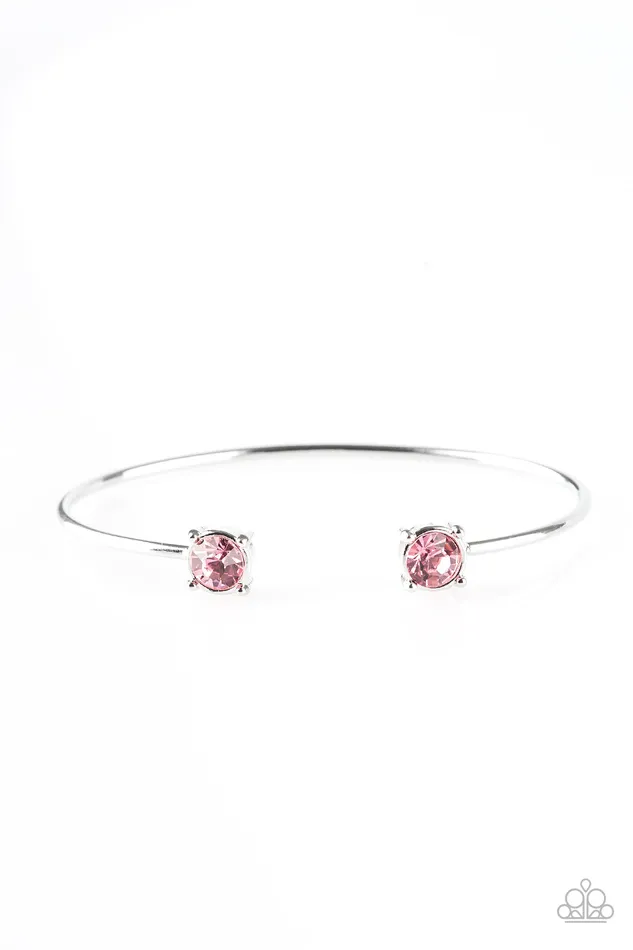 Paparazzi New Traditions Pink Rhinestone Silver Cuff Bracelet Paparazzi Accessories Bracelets Paparazzi New Traditions Pink Rhinestone Silver Cuff Bracelet Paparazzi Accessories Bracelets