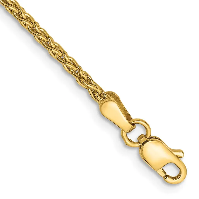 Qgold 10k Yellow Gold 175 mm Parisian Wheat Bracelet 253 grams Bracelets Qgold 10k Yellow Gold 175 mm Parisian Wheat Bracelet 253 grams Bracelets