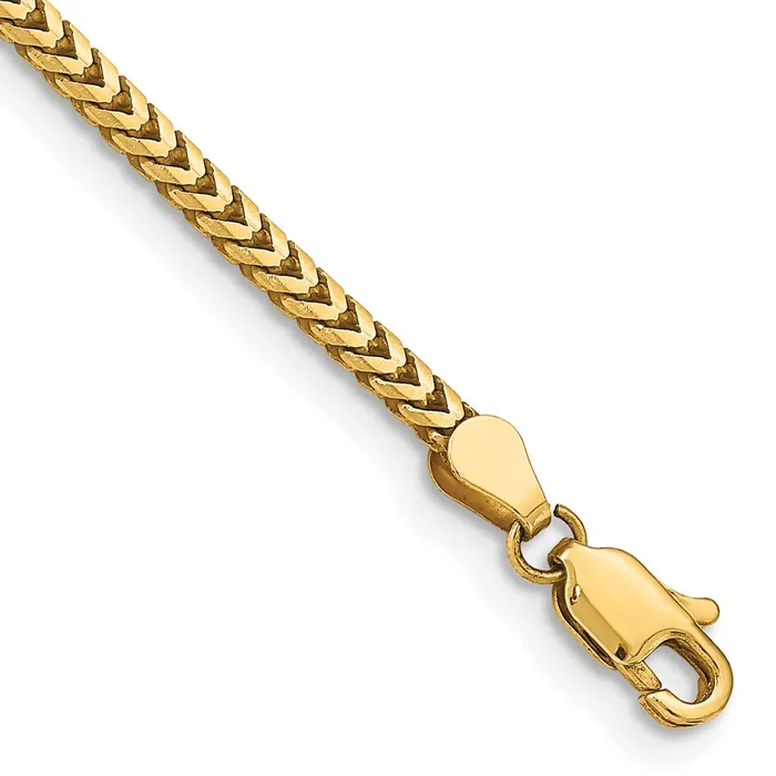 Qgold Bracelets 14k 25mm Franco Chain Bracelet 827 grams