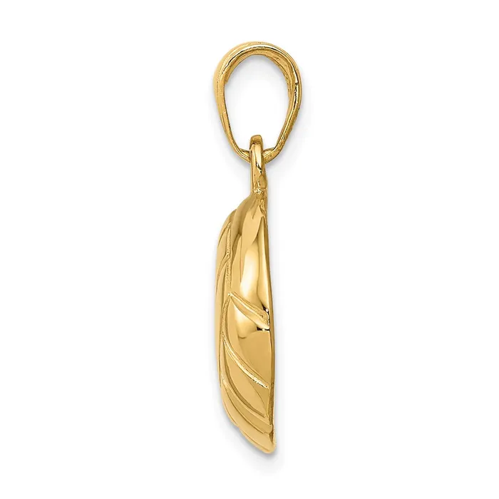 Qgold PreStyled Sets 14k Yellow Gold 15 mm Polished OpenBacked Volleyball Pendant 208 grams Qgold PreStyled Sets 14k Yellow Gold 15 mm Polished OpenBacked Volleyball Pendant 208 grams