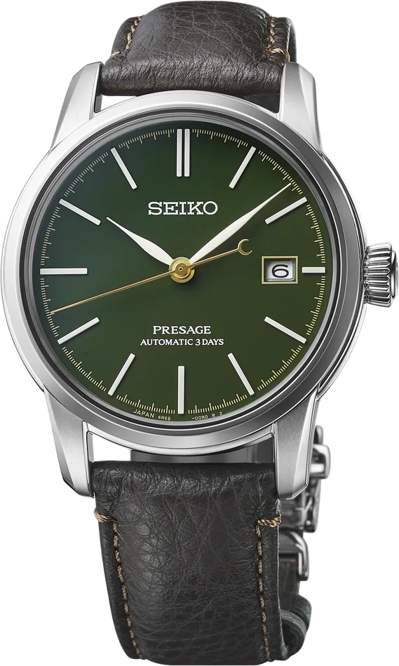 Seiko SPB407 Presage Urushi Green Dial Watch Seiko Watches