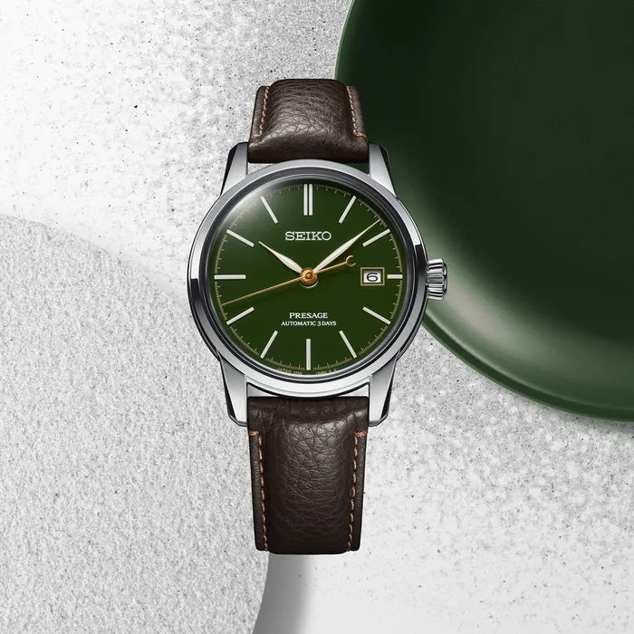 Seiko SPB407 Presage Urushi Green Dial Watch Seiko Watches