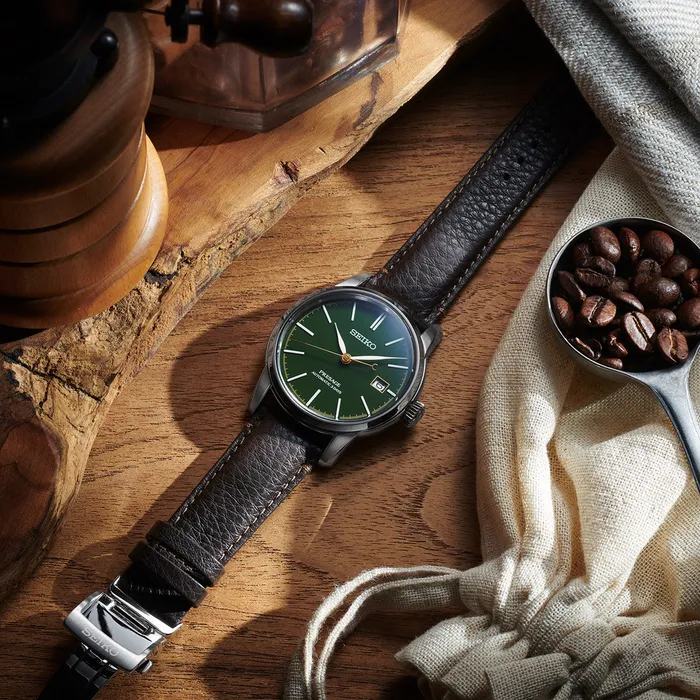 Seiko SPB407 Presage Urushi Green Dial Watch Seiko Watches