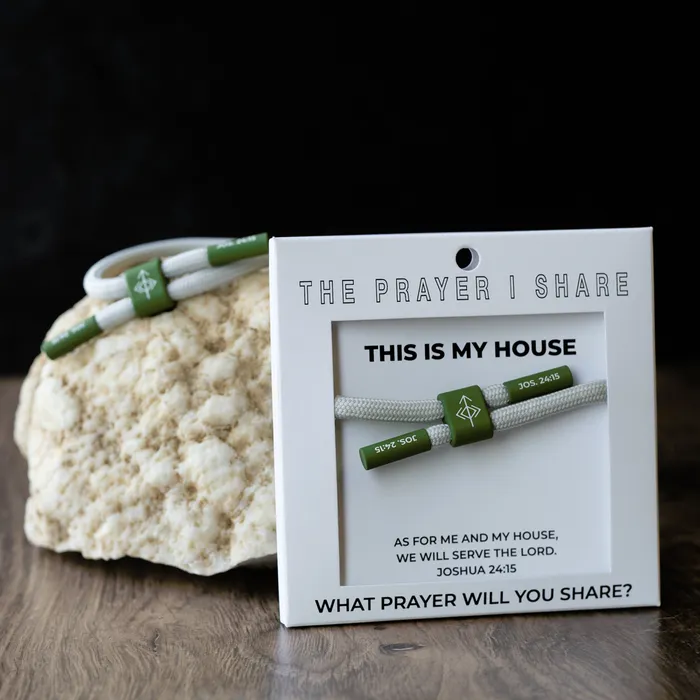 THIS IS MY HOUSE Bracelet The Prayer I Share Bracelets